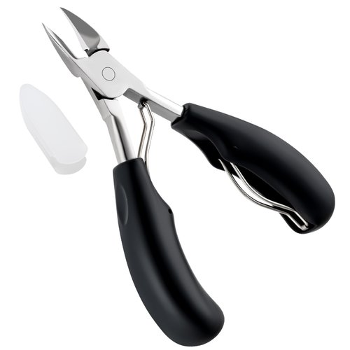 Amrules Toenail Clippers, Professional ingrown toenail Tools, Nail Treatment Foot Tool for Thick & Ingrown Toenails, Stainless Steel Pedicure Tools with Sharp Curved Blade for Men Women & Seniors