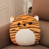 CozyWorld 15” Cute Tiger Plush Pillow Stuffed Animal Super Soft Sofa Cushion Plush Toy Car Trip Home Decors Birthday Valentines Gift for Kids Grandson Daughter Son