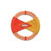 Ruffwear, Pacific Ring Dog Toy, Interactive Fetch and Tug Toy for Playing and Training, Sockeye Red
