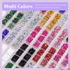 Resin Rhinestones for Crafting, 2 Boxes Hot Pink Multi Sizes Flatback Bedazzling Crystals for Crafts DIY Nail Art Deco, Non Hotfix Gems Charms for Tumbler Shoes Clothing Fabric Face Makeup Manicure