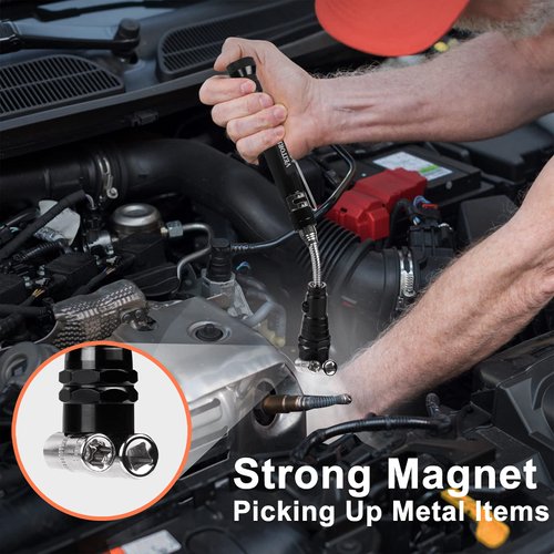 VEITORLD Gifts for Men Dad Husband Christmas, Telescoping Magnetic Pickup Tools, Cool Anniversary Birthday Gifts Idea for Him Man, Tools Gifts for Boyfriend Grandpa Women, Stocking Stuffers for Men