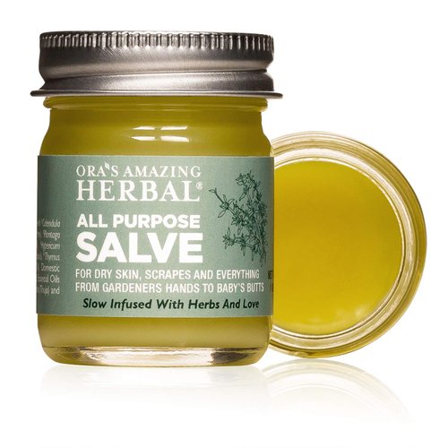 Ora's Amazing Herbal, Hand Salve Cream for Men, Healing Ointment, Foot Balm, Calendula Cream, Salve, Comfrey Salve, All Purpose Salve, Cracked Heels, Cuticle Cream