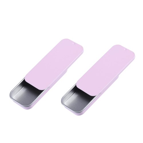 LIGHUFEIC 2Pack Mini Dental Floss Portable Case,Dental Floss Dispenser,Storage Adult Floss,Refillable Glide Floss,Portable Travel Floss Box for Travel, Dates,Dinners and Hotels(Pink)