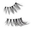 i-ENVY Half Lashes, Edge Fit False Eyelashes Natural Dramatic Look Wispy Cat Eye Clear Band Fluffy Volume Soft Strip Short Half Fake Eyelashes Light Weight Comfort Everyday Easy to Wear (NUDY FIT)