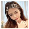 Metal Snap Hair Clips Barrettes for Women Thick Thin Hair Snap Clips Circle Heart Star Silver Hair Barrettes for Women Girls Punk Hair Clip Bow Hairpin 6Pcs