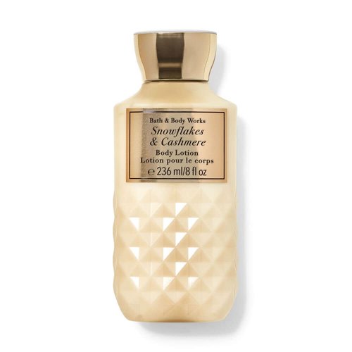 Bath and Body Works Gift Set of 10 oz Shower Gel and 8 oz Lotion (Snowflakes & Cashmere) (BB87462390)