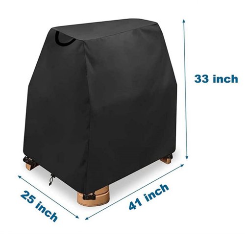 AKEfit Kids Water Table Cover ,Kids Sand and Water Table Toys Covers Waterproof ,Outdoor Water Play Table Cover Fit Rain Showers Splash Pond Water Table(Only Cover) (Black 41"Lx25"Wx33"H)