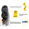 40PCS Hair Curlers Heatless Magic Hair Rollers Wave and Spiral Two Styles Formers(12inches) with 4PCS Styling Hooks Kit DIY Hair Curlers No Heat Damage for Most Hairstyles Short and Medium Hair