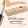 LAURA GELLER NEW YORK The Ideal Fix Concealer - Fair - Buildable Medium to Full Coverage Liquid Concealer - Covers Under Eye Dark Circles & Blemishes - Long-Lasting