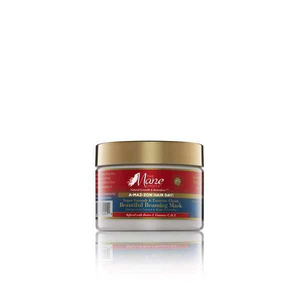 The Mane Choice A-MAZ-ZON HAIR DAY - BEAUTIFUL BEAMING MASK - Reviving Deep Conditioning Hair Mask for Dry, Thirsty Hair - Coats Hair in Biotin and Vitamins C,D,E (12 OZ)