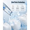 Water Flosser, Mornwell Water Flossers for Teeth - 330ML Tank USB Rechargeable Dental Flosser, IPX7 Waterproof 3 Modes & 4 Jet Tips Portable Dental Oral Irrigator,Professional Water Flosser