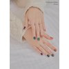 ohora Semi Cured Gel Nail Strips (N Autumn Ombre) - Extended Size Range, Works with Any Nail Lamps, Salon-Quality, Long Lasting, Easy to Apply&Remove - Includes 2Prep Pads, Nail File&Wooden Stick