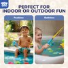 TOY Life Magnetic Fishing Game for Kids 3-5 with 2 Toddler Fishing Poles,Bath Toys for Kids Ages 1-3, 3 Years Old Magnetic Fishing Toys for Toddlers, Bath Toys for Kids Ages 4-8