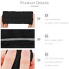 Chanaco Headband, Spa Headband, Wrist Bands for Washing Face, Makeup Headband, Face Wash Headband, Hair Accessories for Women Girls Gifts, Black Color