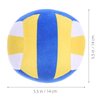 Christmas Decorations Girl Basketball Plush Volleyball Toy Fluffy Stuffed Volleyball Children Volleyball Plush Pillow Stuff Volleyball for Kids Boy Baby Mini Volleyball Baby Toys