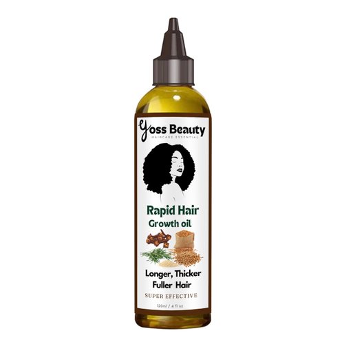Fast Hair Growth Oil, Extra Strength Hair Oil, Thicker, Stronger Hair, Nourishing & Moisturizing Hair Oil 4 Fl Oz