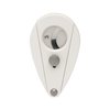 Xikar Xi2 Cigar Cutter with 440 Stainless Steel Blades with Rockwell C Rating of 57, Pearl White