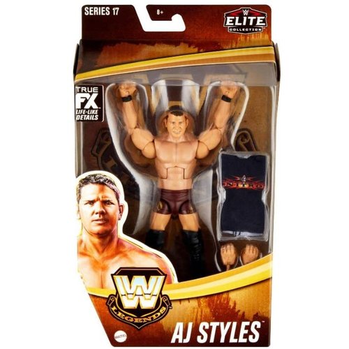 WWE Elite Legends Collection 6-inch Articulated Action Figure Series (Aj Styles)