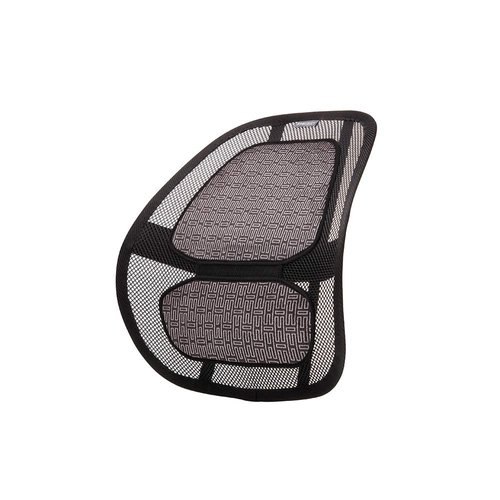 HoMedics Contouring Back Support, Ergonomic Design, 6 Electric Heat Settings with 2-Hour Shutoff, Heat Therapy for Back Pain Relief, Adjustable for Office or Home Chair