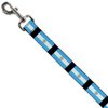 Dog Leash Argentina Flags 4 Feet Long 1.0 Inch Wide