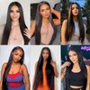 Vanlov 20 Inch Straight Human Hair Bundles 1 Bundle human hair straight 100% Unprocessed Remy Hair Bundles Raw Hair Extensions Natural Color for Women