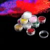 24 Color Body Glitter Set, Fine Nail Glitter, Suitable for Holiday Makeup, Cosmetics, Cosmetic Glitter for Body Nails Face Hair Eyeshadow Lip Gloss Making
