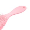 VOCOSTE Grid Hair Brush, Shower Detangler Need to Vent Detangling Brush, Rubber Pink