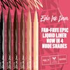 NYX PROFESSIONAL MAKEUP Epic Ink Liner, Waterproof Liquid Eyeliner with Vegan Formula - Dark Chocolate (Dark Brown Matte)