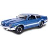 1974 Chevy Vega GT Blue Metallic with White Stripes Forgotten Classics Series 1/24 Diecast Model Car by Motormax 79048BL