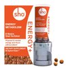 SHO Energy+ Kit: Vegan Energy Alert Focus Supplements | Matcha Green Tea Extract & Vitamin B Complex with Light Caffeine | Calm Energy Boosters for Women and Men Without Jitters | 60 Energy Gel