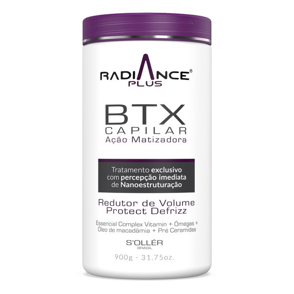Agi Max Hair Bottox Radiance Plus Volume Reductor, 900 g, Natural Thermal Mask Moisturizer with Hydrating Vitamin E, Omegas, and Nourishing Macadamia Oil, 31.75 oz.