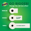 Bounty Select-A-Size Paper Towels, White, 2 Double Plus Rolls = 5 Regular Rolls