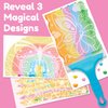 Creativity for Kids Squeegeez Magic Reveal Craft Kit: Butterfly - Kids Painting Art Activity, Gifts for Girls and Boys Ages 7-12+