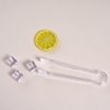 10 Pcs Plastic Buffet Serving Tongs, Clear Kitchen Tongs Mini Serving Utensil Tongs for Food Ice Salad Buffet Barbecue Cookies, 6.3 Inches