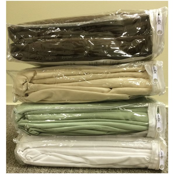 Therapist’s Choice® Premium Deluxe Microfiber Massage Sheet Set, 3pc Set (Chocolate (Dark Brown))