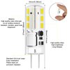 G4 LED Bulb JC Type Bi-Pin Base Bulb 1.5W AC/DC 12V 10W T3 Halogen Bulb Replacement for Landscape Lighting, Under Cabinet Puck Light, Chandeliers, Daylight White 6000K, 10-Pack