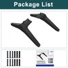 Stand for LG TV Legs, TV Legs for 60 65 Inch LG TV Stand Replacement Base -60UM7200 60UN7000 60UN7000PUB 65UK7700 65UM6900 65UM7400 65UM7650 65UN6950 65UN6955ZUF 65UN8500 65UN8050 65UN7100 with Screws