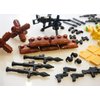 Military Base Army Building Blocks Sets with Guns Weapons Armor Accessories Pack for Soldiers Minifigures Compatible with Lego