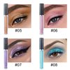 DekRion Liquid Eyeshadow, Pink, Glitter, Long-lasting, High-pigmented, Colorful, 06#