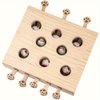 OCACA Cat Toy, Interactive Whack-a-mole Solid Wood Toys for Cats