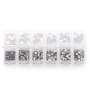 Zealer 1800pcs Clear Crystal Nail Art Rhinestones Round Beads Top Grade Flatback Glass Charms Gems Stones for Nails Decoration Crafts Eye Makeup Clothes Shoes 300pcs Each (Mix SS3 6 10 12 16 20)