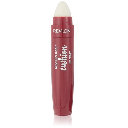 REVLON Kiss Cushion Lip Tint Lipstick, Naughty Mauve