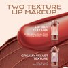 Mistine Lip Gloss Thai latte Long Lasting Lip Glaze Non-sticky Lip Tint Gloss with 1% Peptide Glossy Finish L04 Mango Sherbet 0.1 fl oz 1 Count