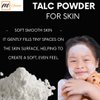 mGanna 100% Natural Talc Powder for Facial Make-up, Absorption, Lubrication, and Multi-Purpose 0.5 LBS / 227 GMS