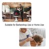 Barber Capes for Men, Hair Cutting Cape with Metal Snap Closure, 100% Polyester Salon Cape, Waterproof & Light Weight & Machine Washable- 63”× 56”, Retro Style