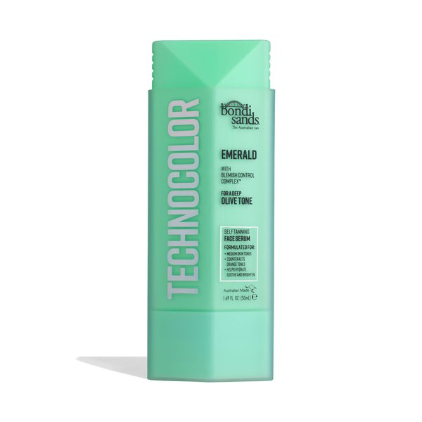 Bondi Sands Technocolor Self Tanning Face Serum, Innovative Formula Hydrates, Soothes, and Enhances Skin with Vitamin C and Chamomile, Fragrance Free