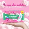 Whisper Ultra Soft Sanitary Pads - 30 Pieces (XL Plus)
