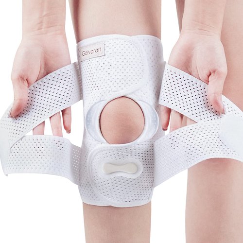 Galvaran Professional Knee Brace for Women & Men Breathable Knee Support with Side Stabilizers, Adjustable knee brace for Meniscus Tear, ACL, MCL Arthritis Knee Pain Relief,Injury Recovery