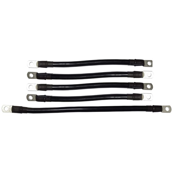EZGO TXT 1994-Up Medalist TXT Golf Cart Battery Cable Set (4 Gauge)