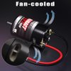 GLOBACT RC Motor 550 12T Brushed Motor for 1/10 Slash ARRMA Granite Senton Axial Redcat HSP HPI Wltoys Kyosho